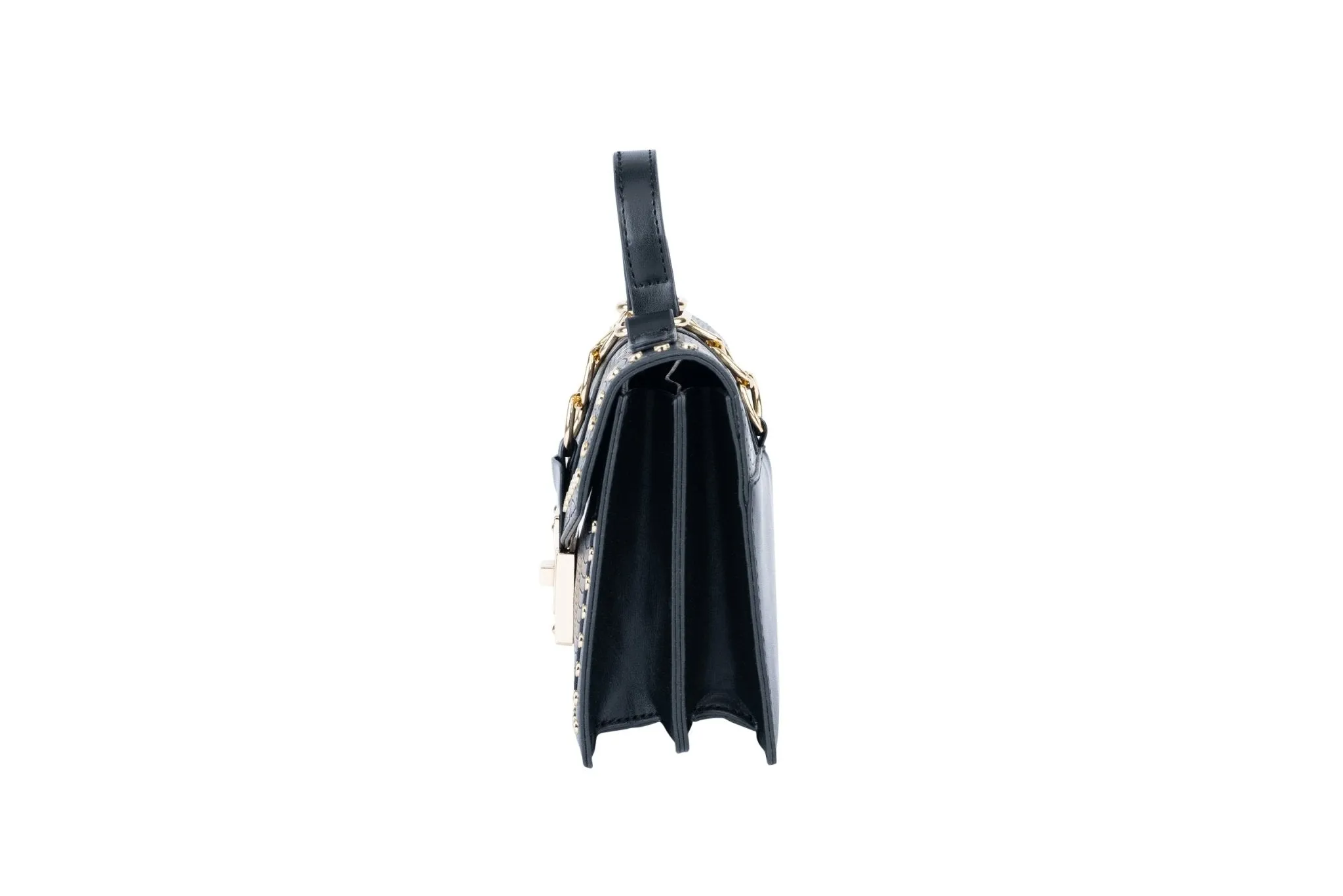 Glitz Glamour Bag: Silver Black