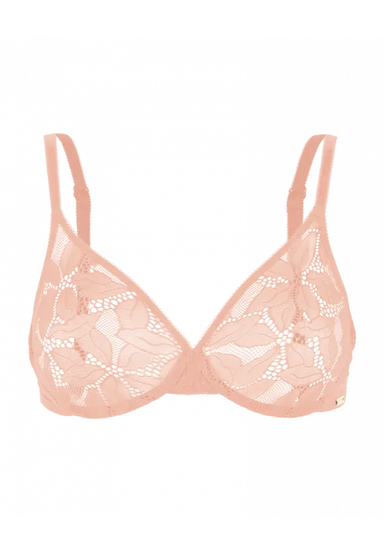 Glossies Lotus Sheer Bra
