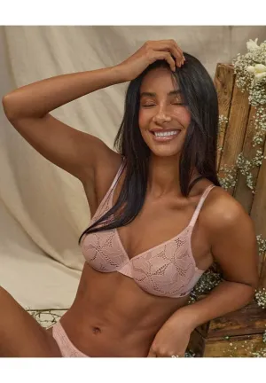 Glossies Lotus Sheer Bra