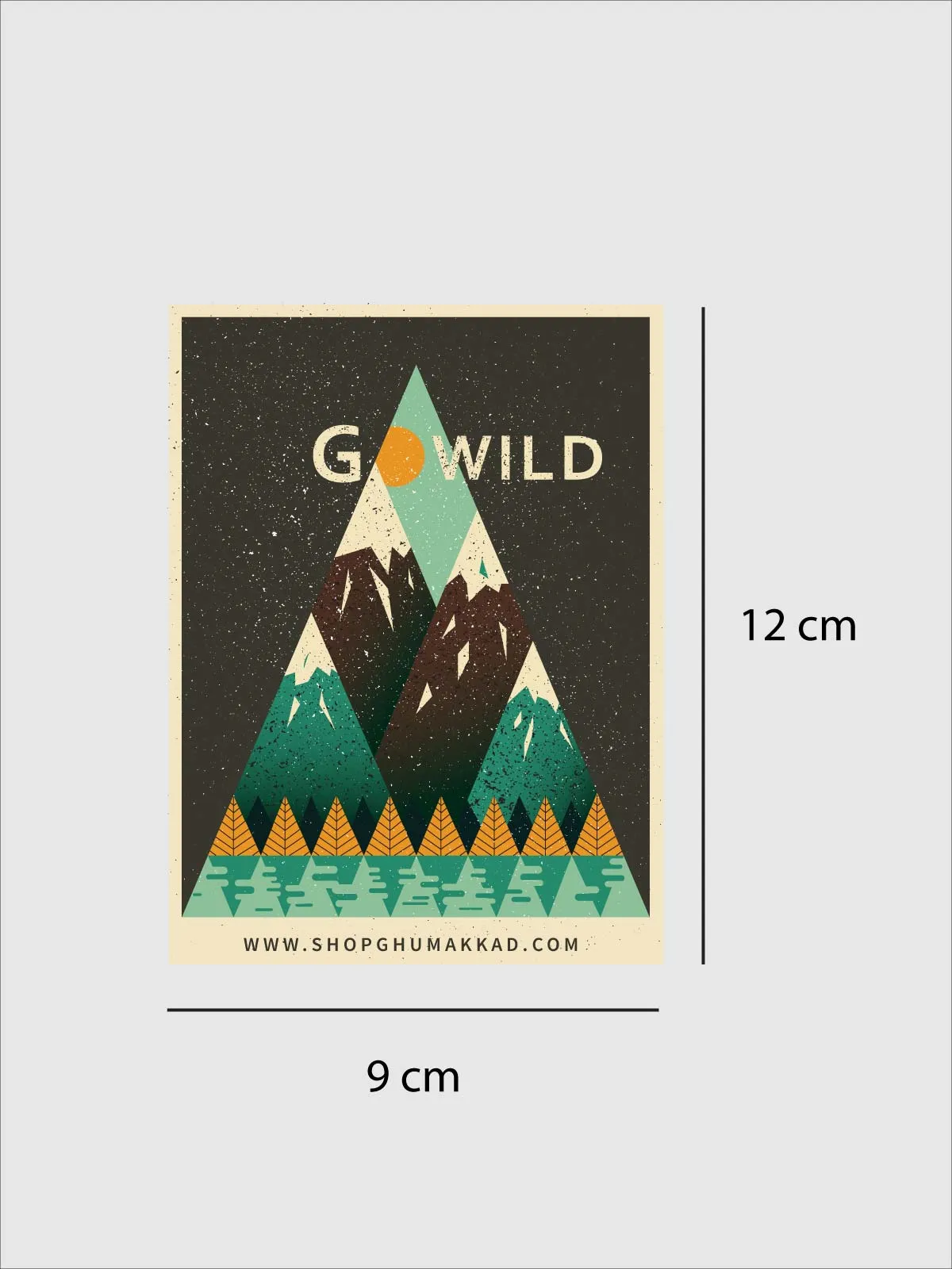 Go Wild  | Laptop / Car Sticker