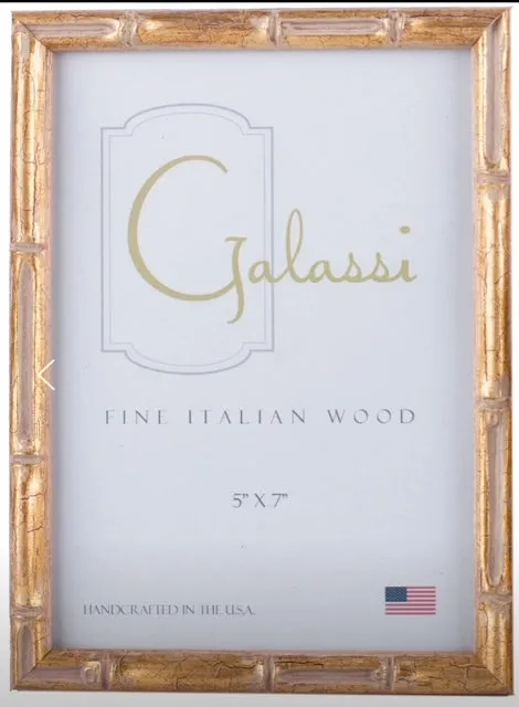 Gold Bamboo Frame 5" x 7"