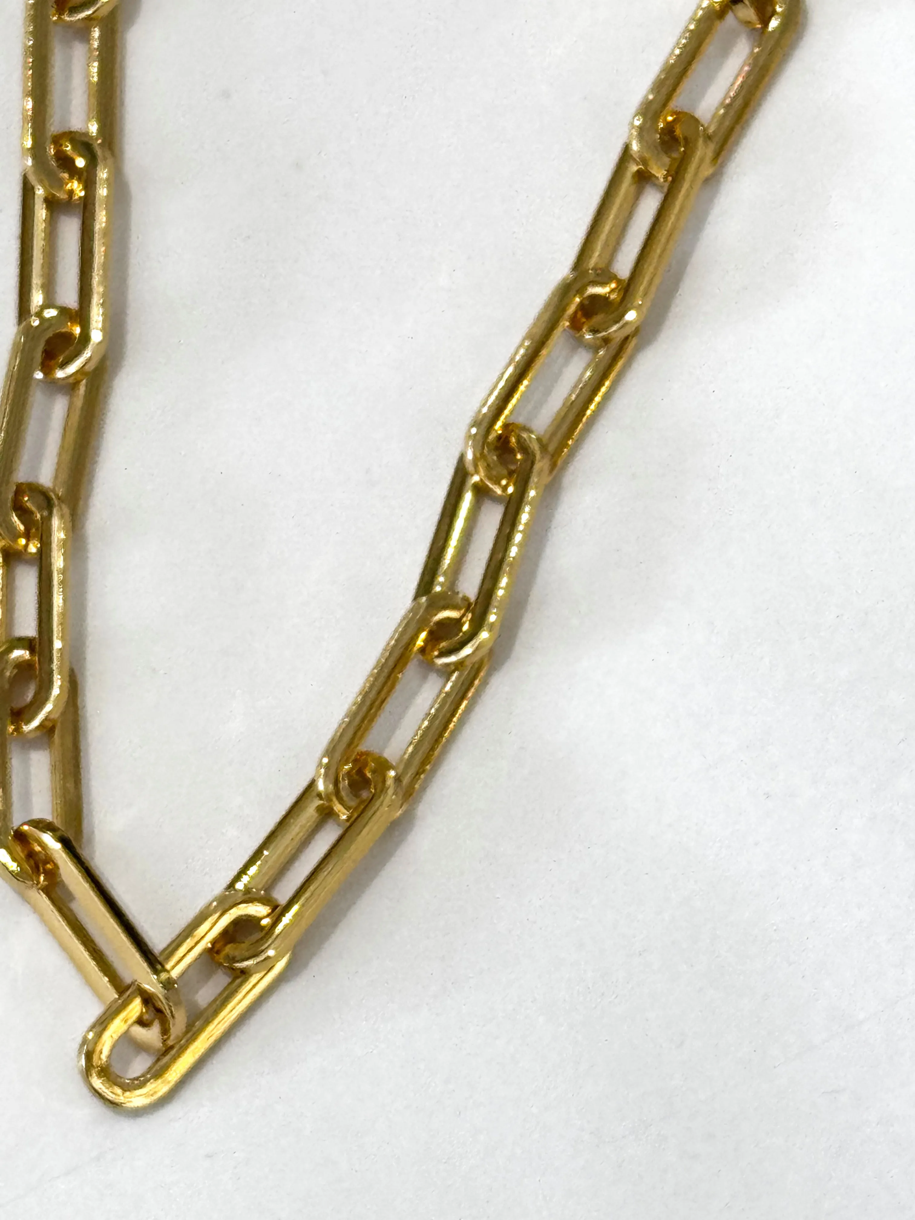 Gold Short Chain Wristlet