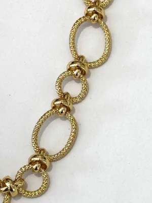 Gold Short Chain Wristlet