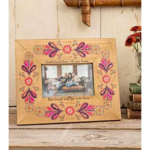 GOOD FRIEND FOLK PICTURE FRAME