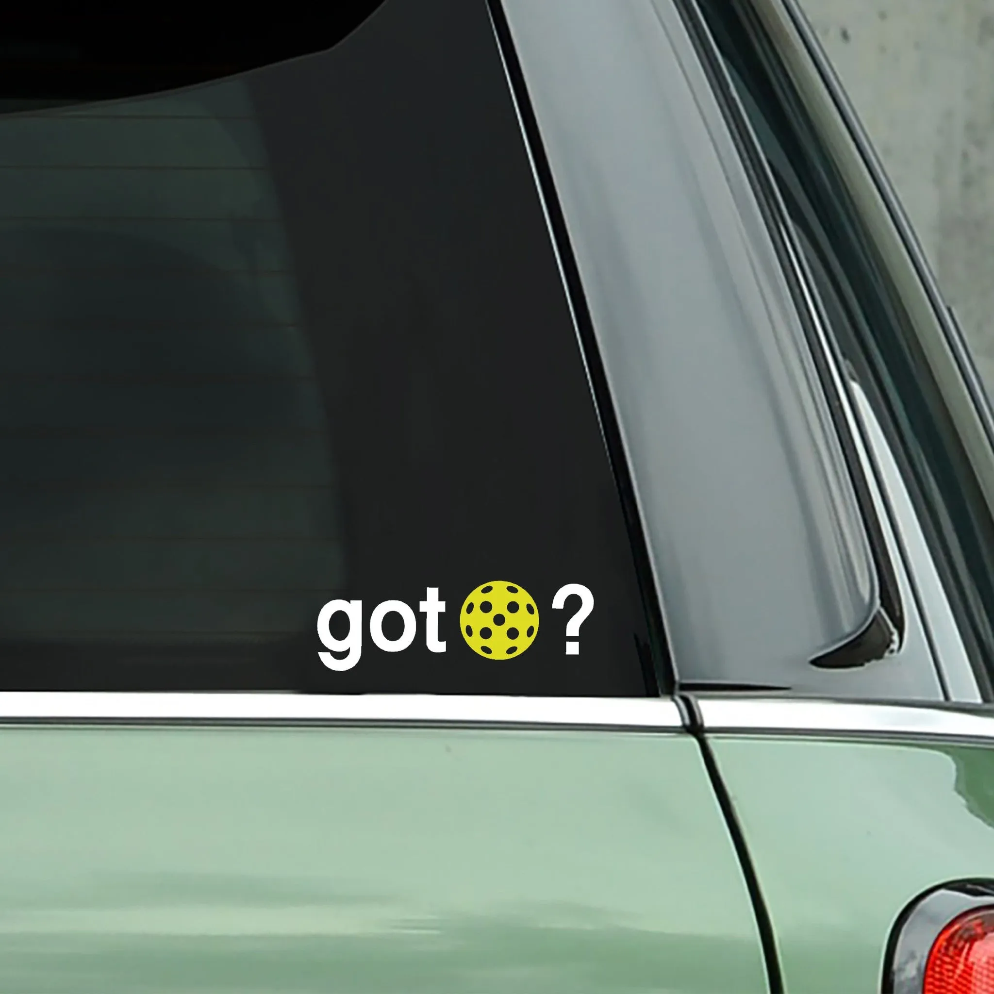 Got Pickleball ? Decal -  Bumper Sticker -