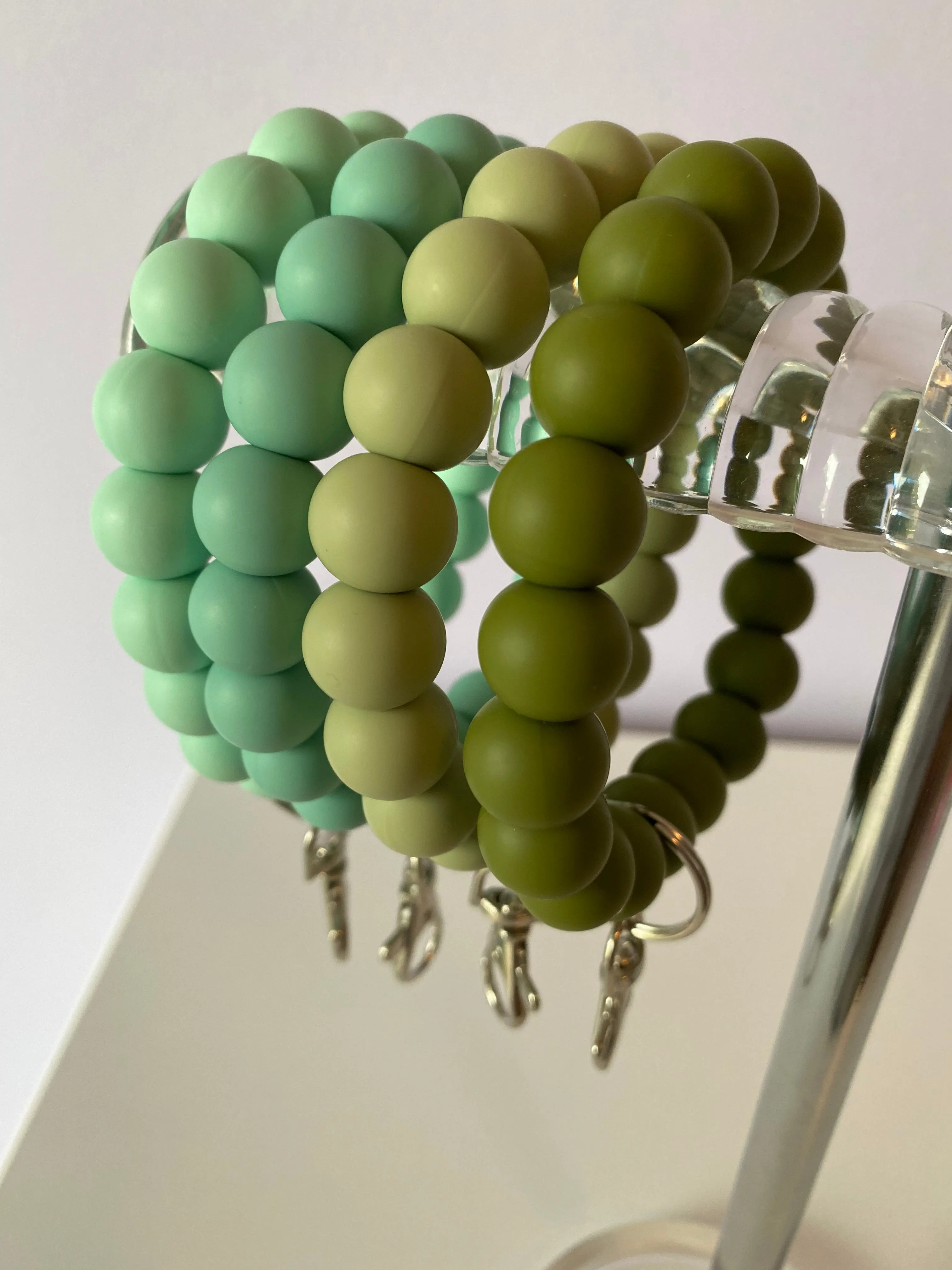 “Green with Envy” Wristlet Keychain