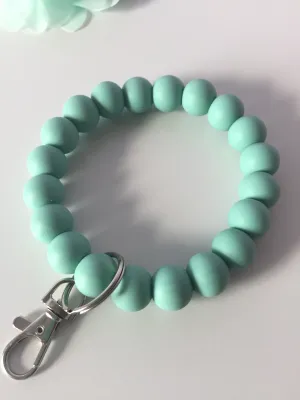 “Green with Envy” Wristlet Keychain