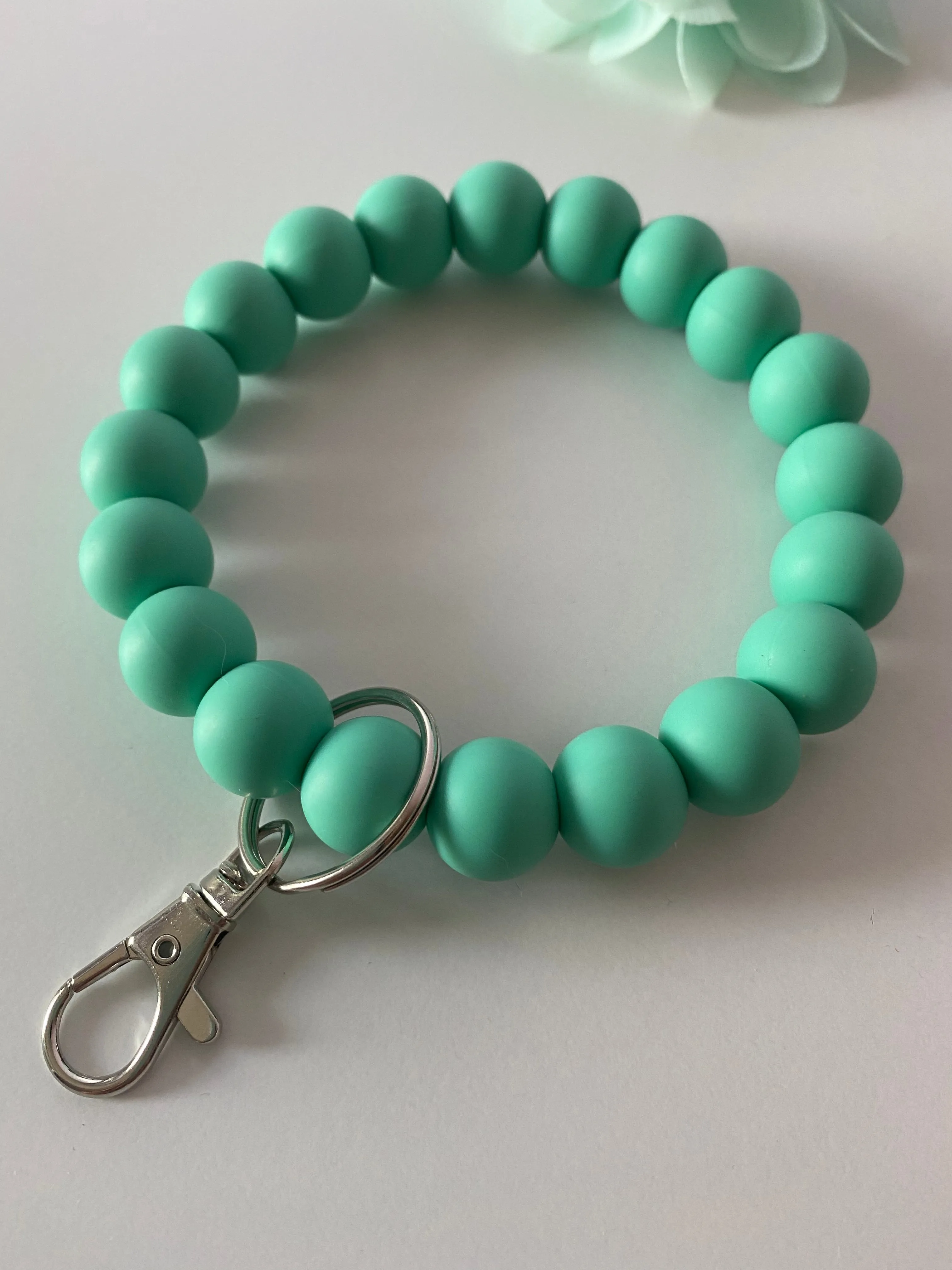 “Green with Envy” Wristlet Keychain