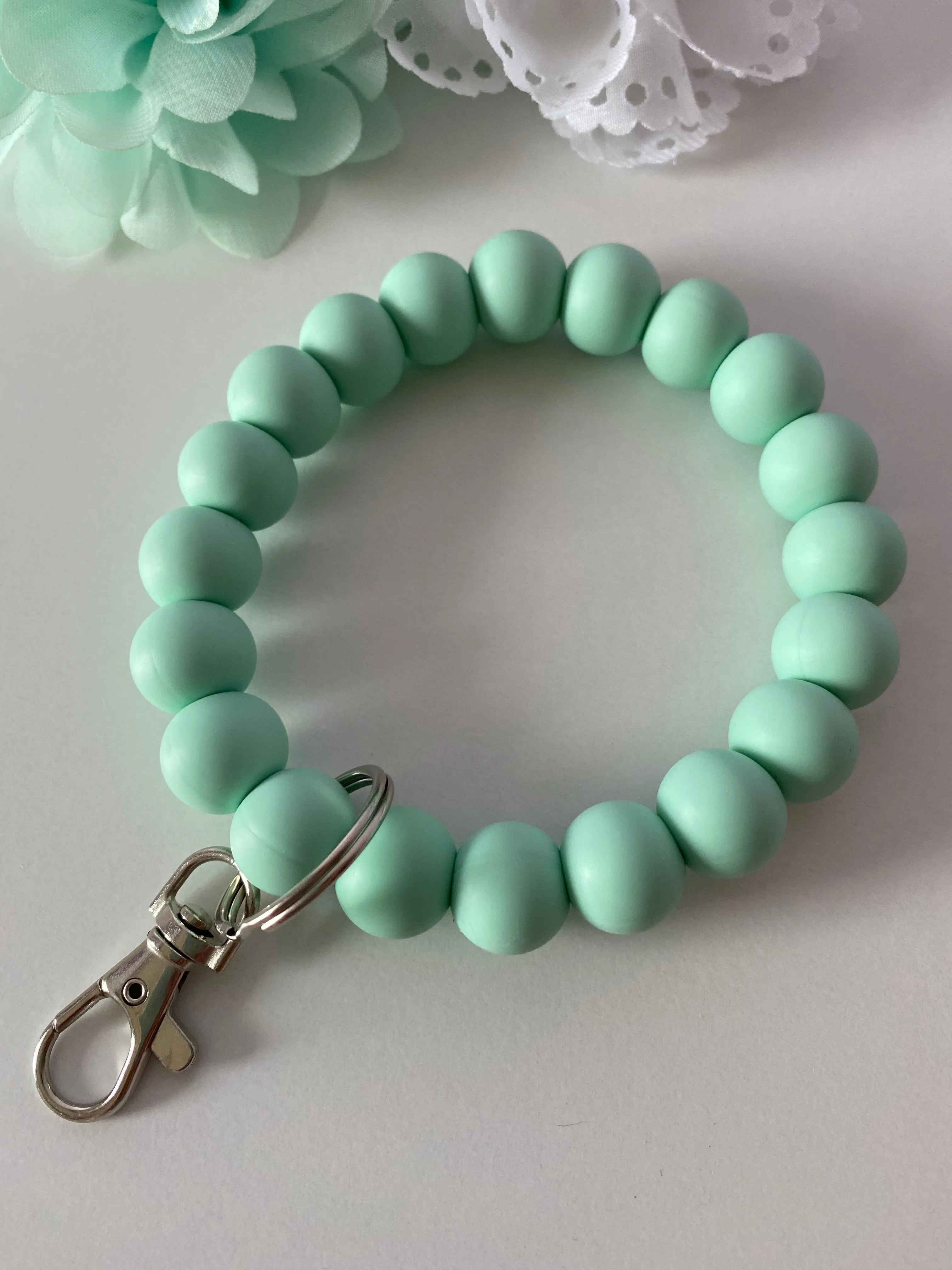 “Green with Envy” Wristlet Keychain
