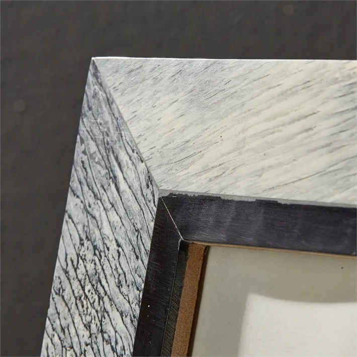 Grey Tone Faux Bone Photo Frame