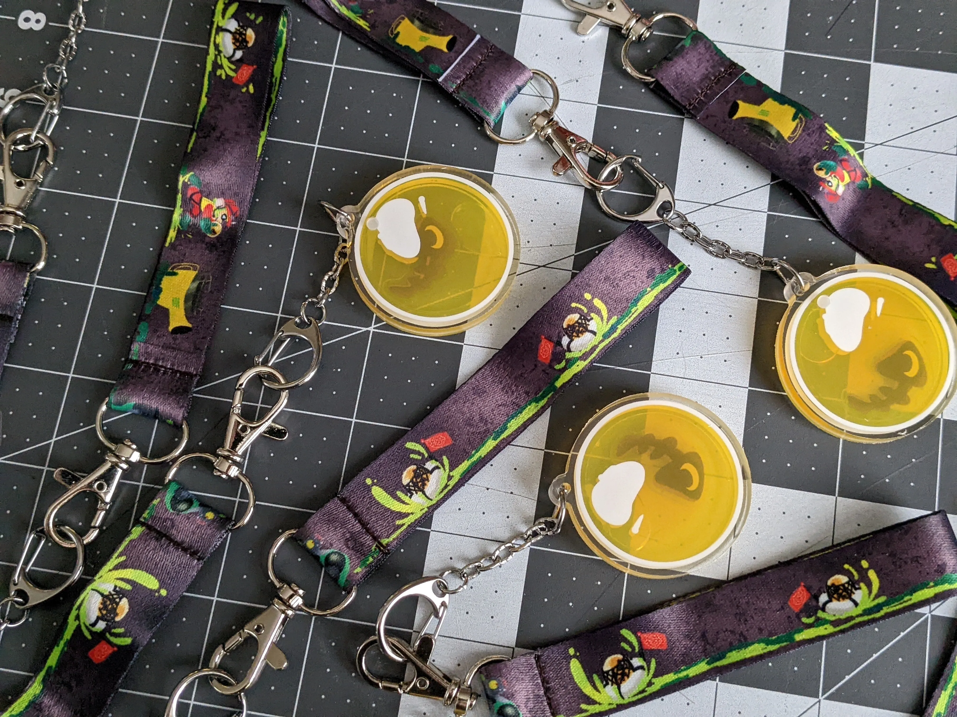Grizzco Egg   Salmon Run Wristlet