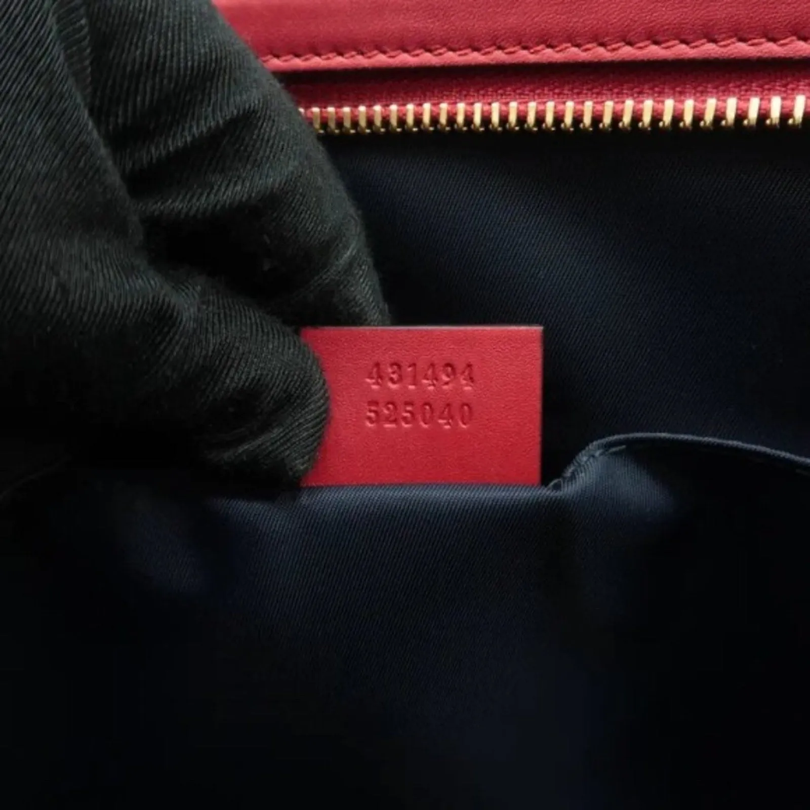 GUCCI Blooms Blue Canvas Clutch Bag
