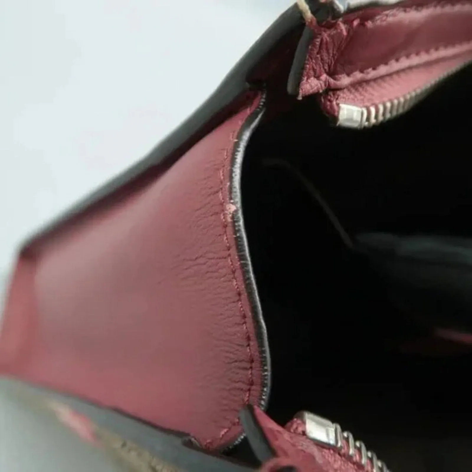 GUCCI Blooms Brown GG Canvas Clutch Bag