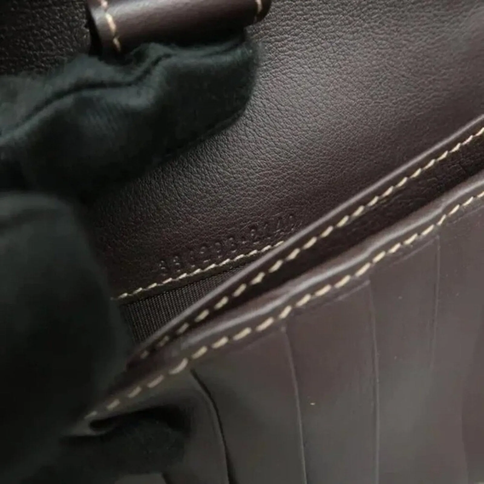 GUCCI Brown GG Canvas Clutch Bag