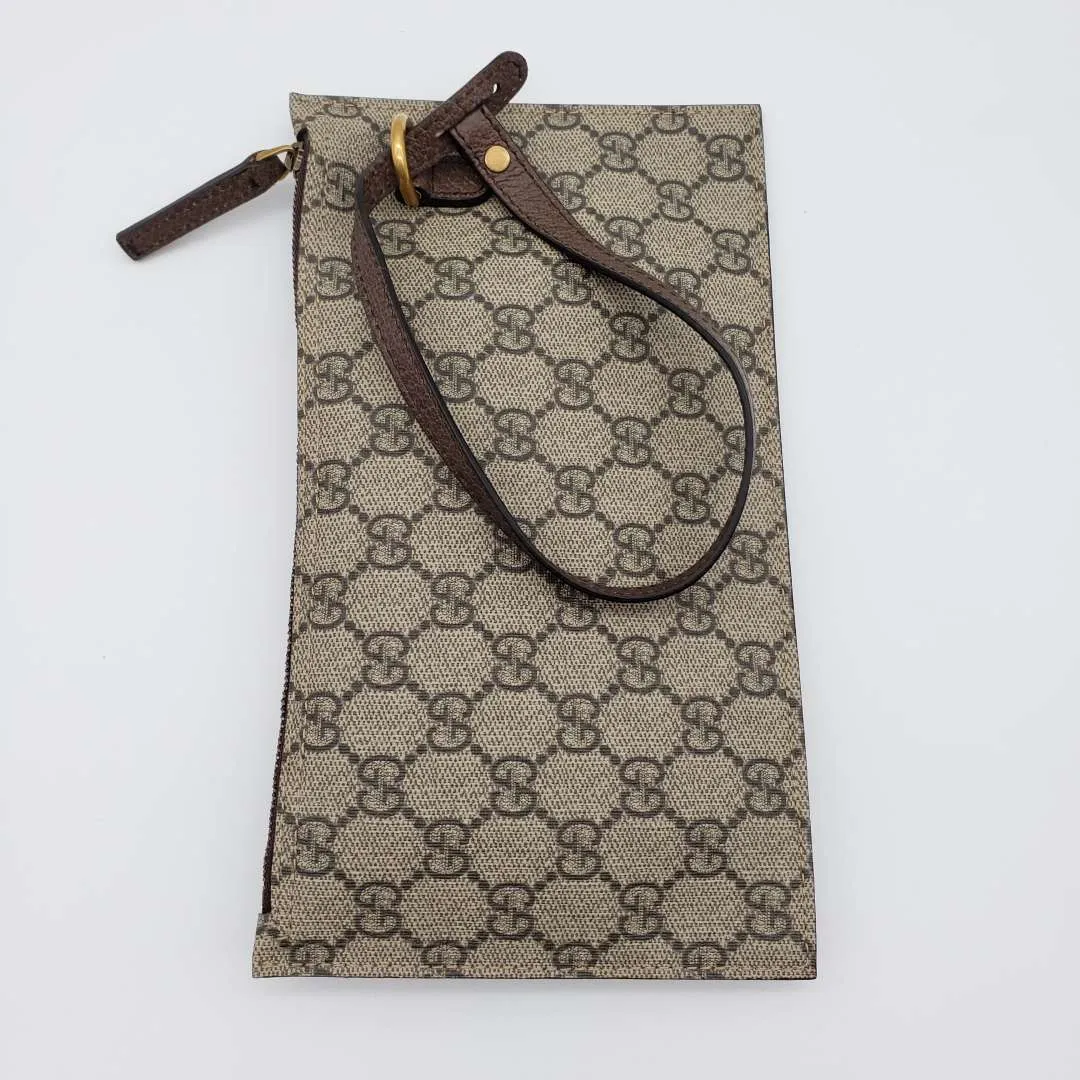 Gucci GG Clutch/Wristlet Bag
