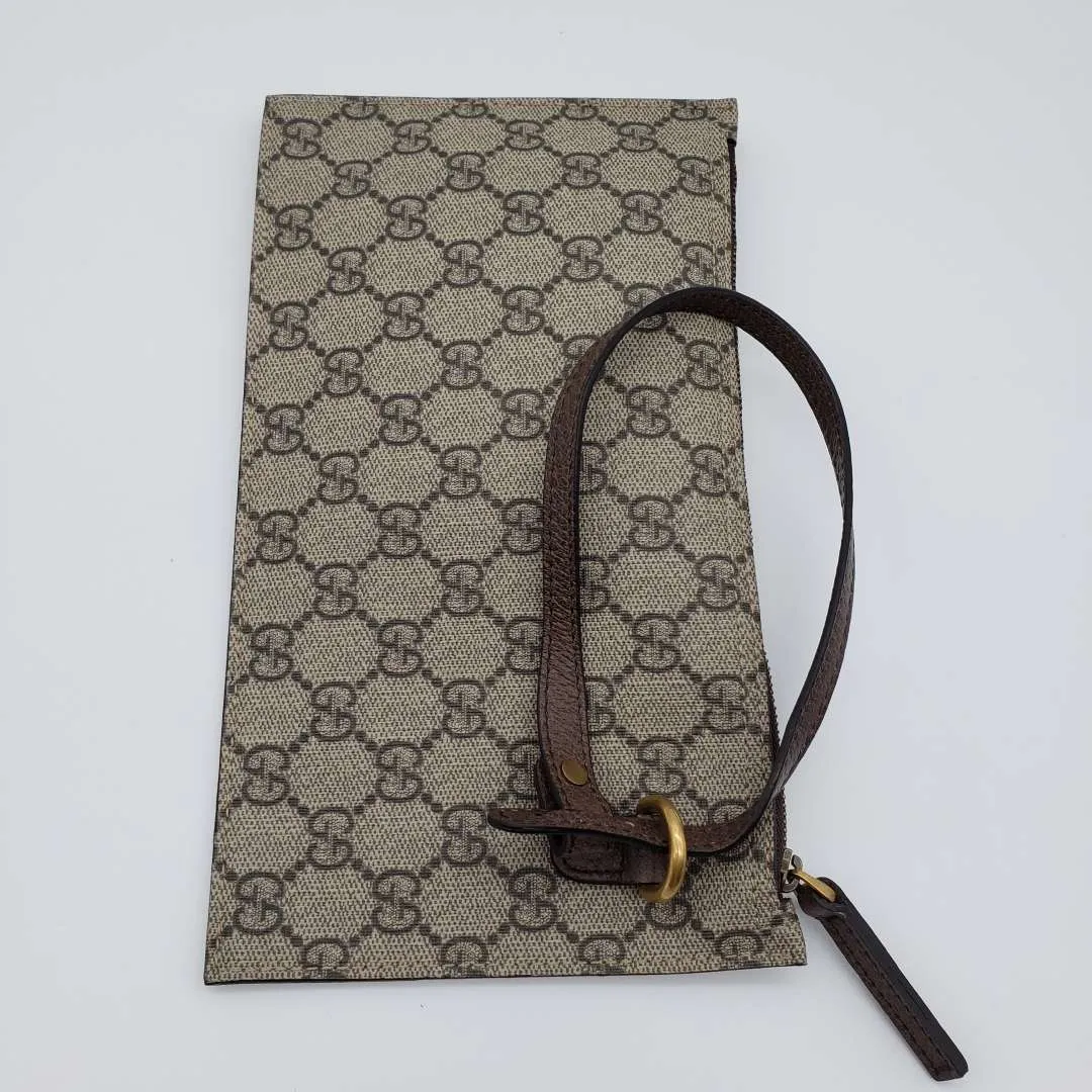 Gucci GG Clutch/Wristlet Bag