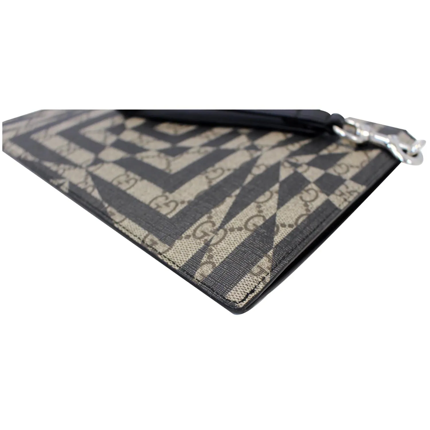GUCCI GG Supreme Canvas Clutch Wristlet Pouch 411768