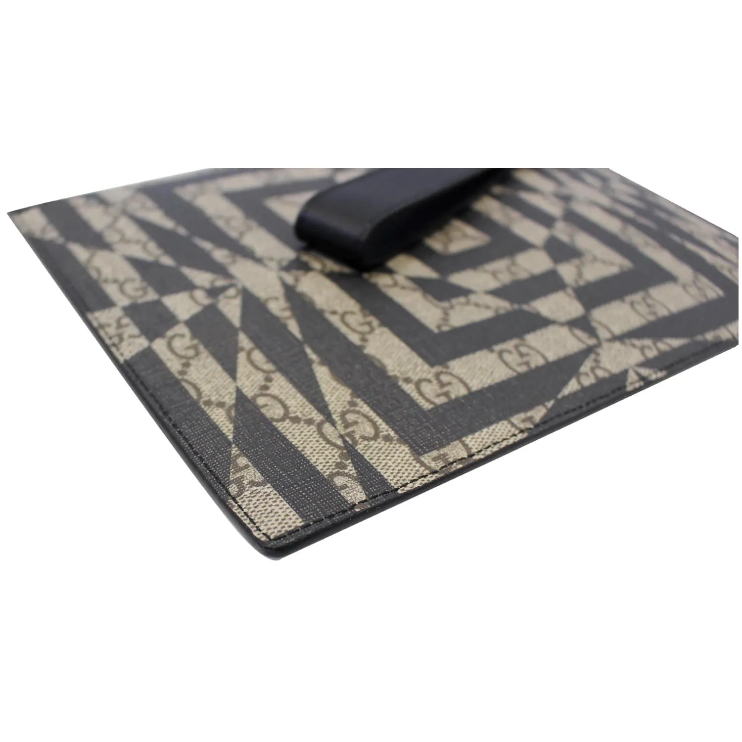 GUCCI GG Supreme Canvas Clutch Wristlet Pouch 411768