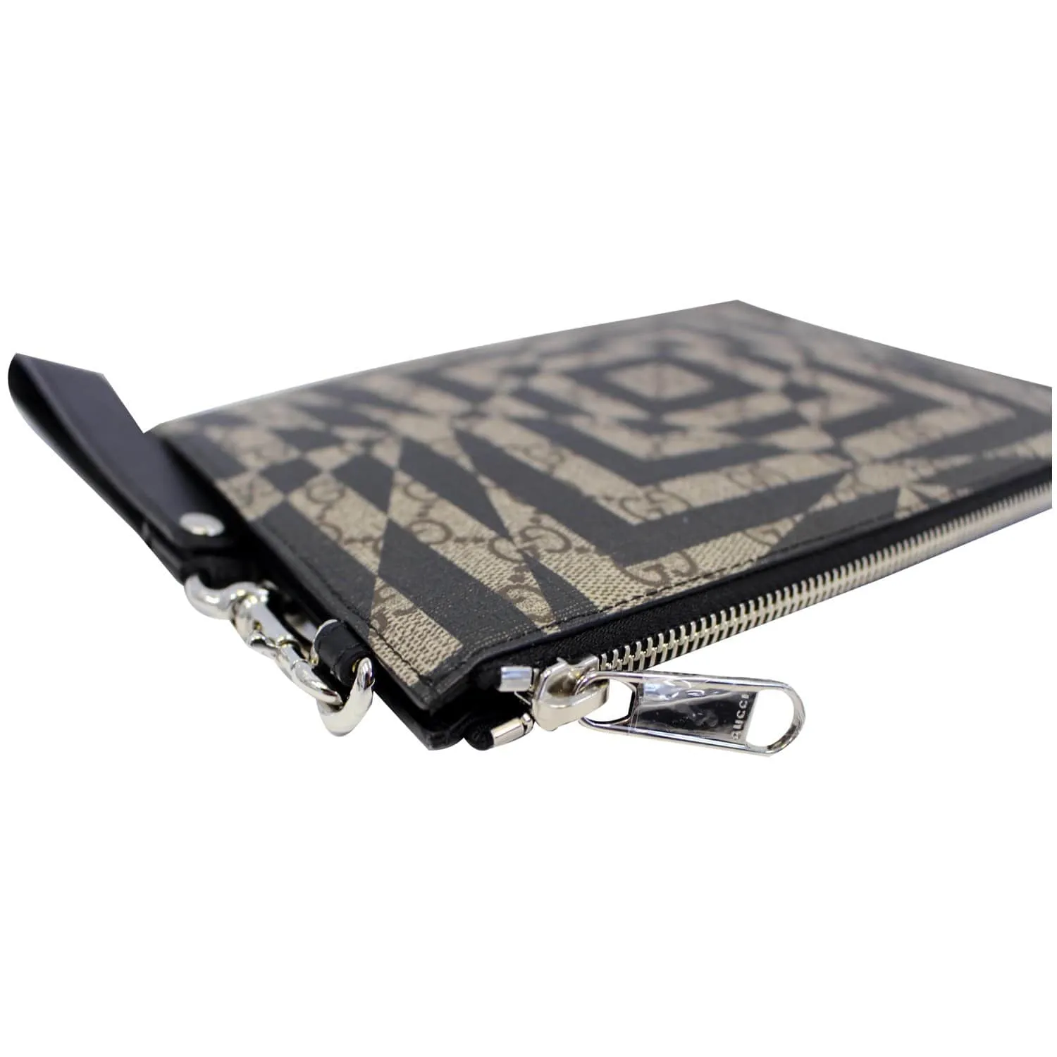 GUCCI GG Supreme Canvas Clutch Wristlet Pouch 411768