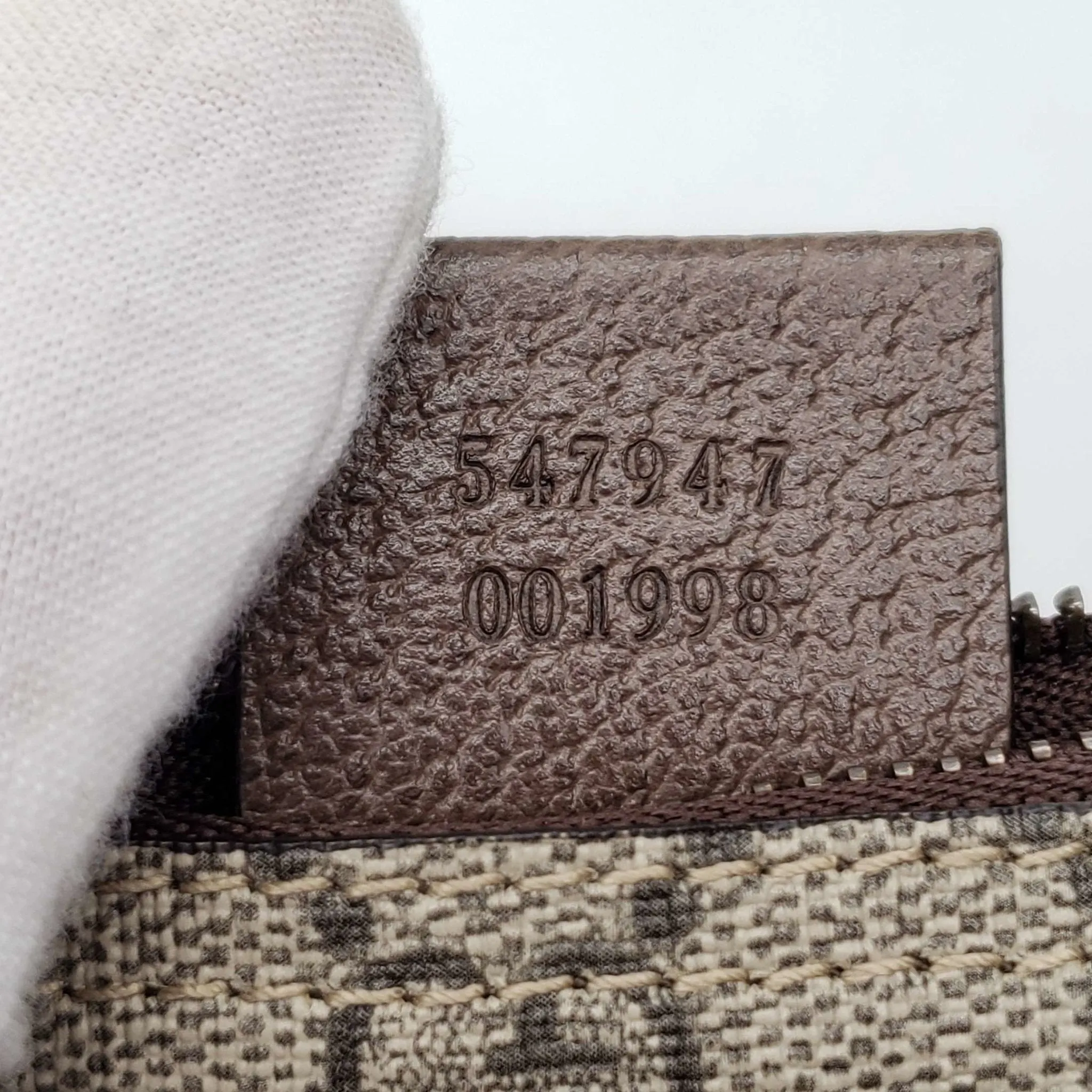 Gucci Pouch/Wristlet Canvas Bag