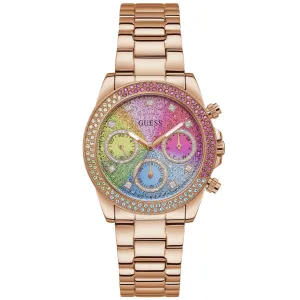 Guess Sol Rose Gold Multi Watch