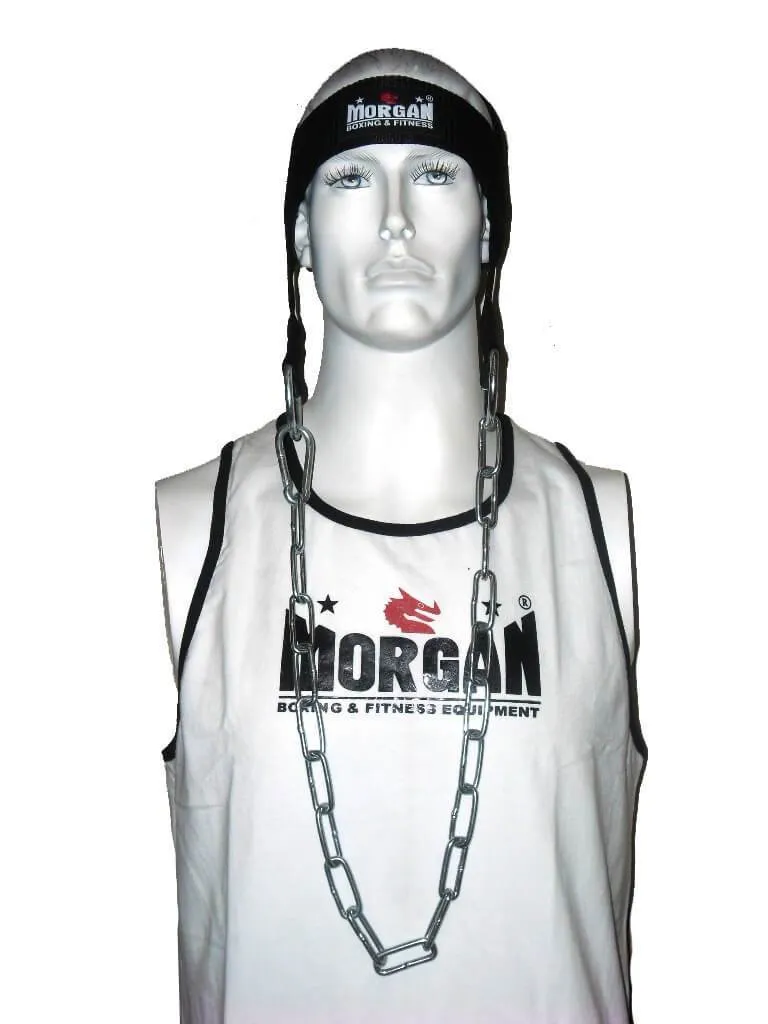 GYM WEIGHT LIFTING HEAD NECK STRENGTH HARNESS STRAP