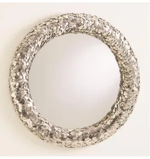 Gypsy Coin Mirror, Nickel - Global Views