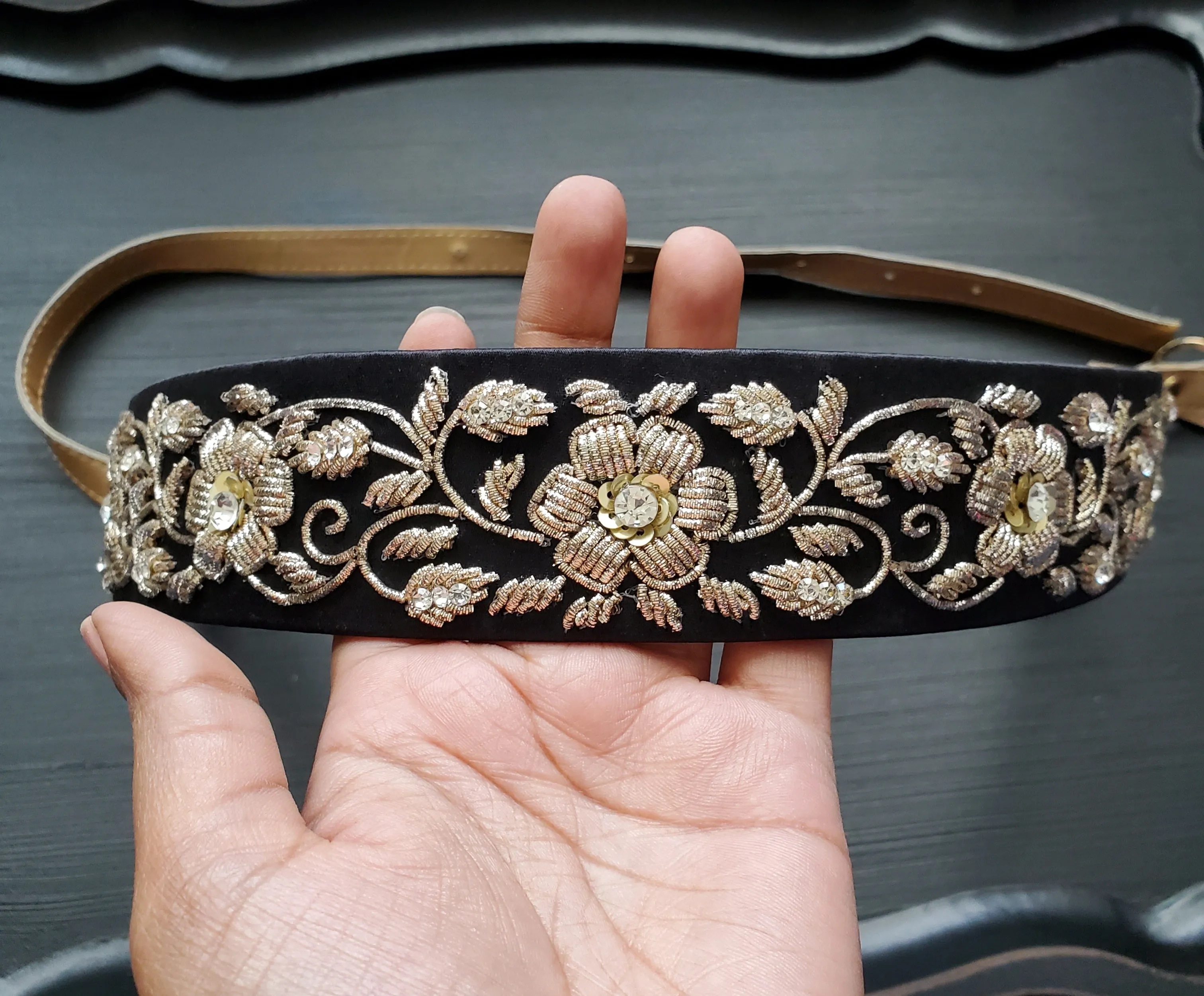 Handwork Saree Hip Belts