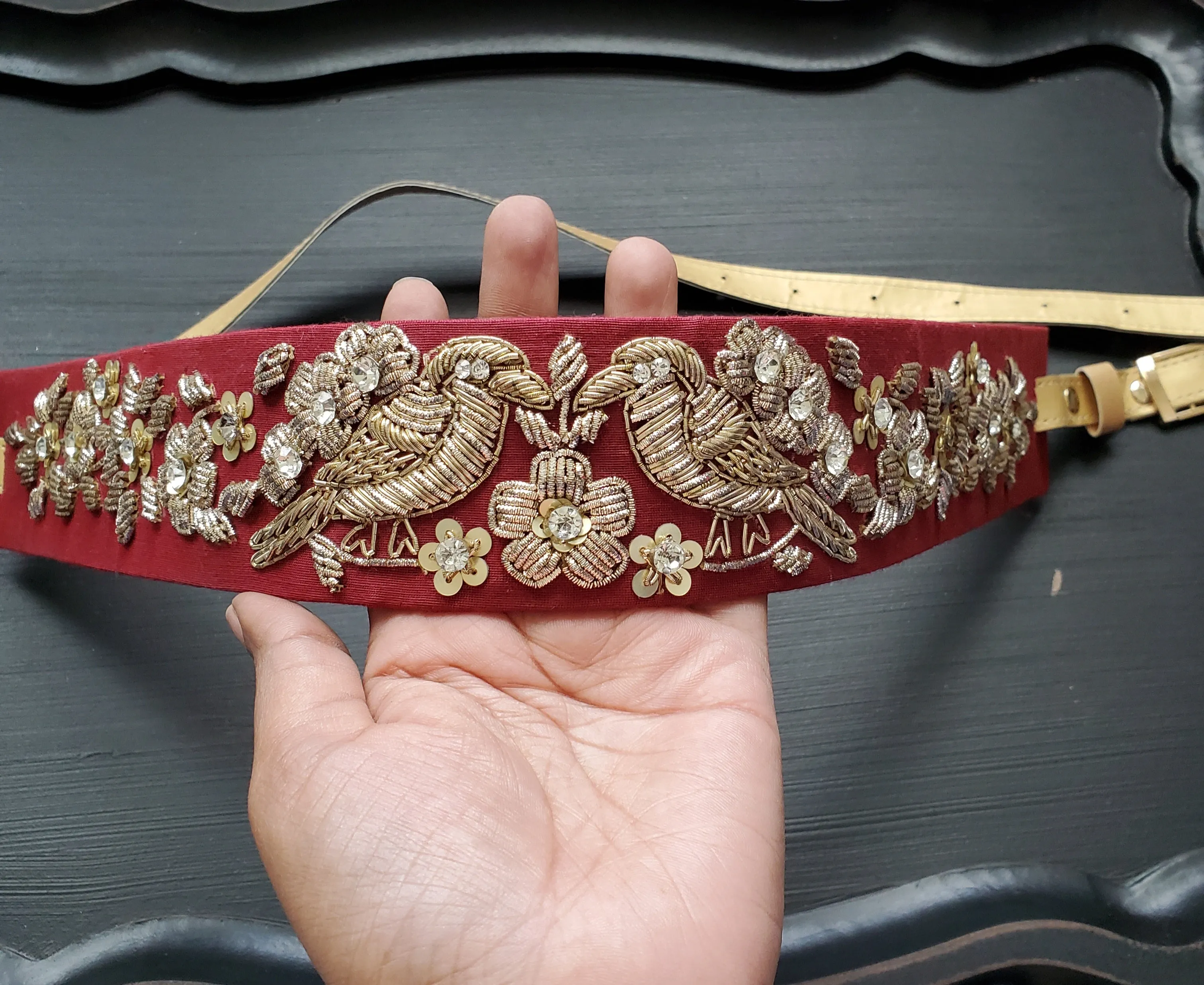 Handwork Saree Hip Belts