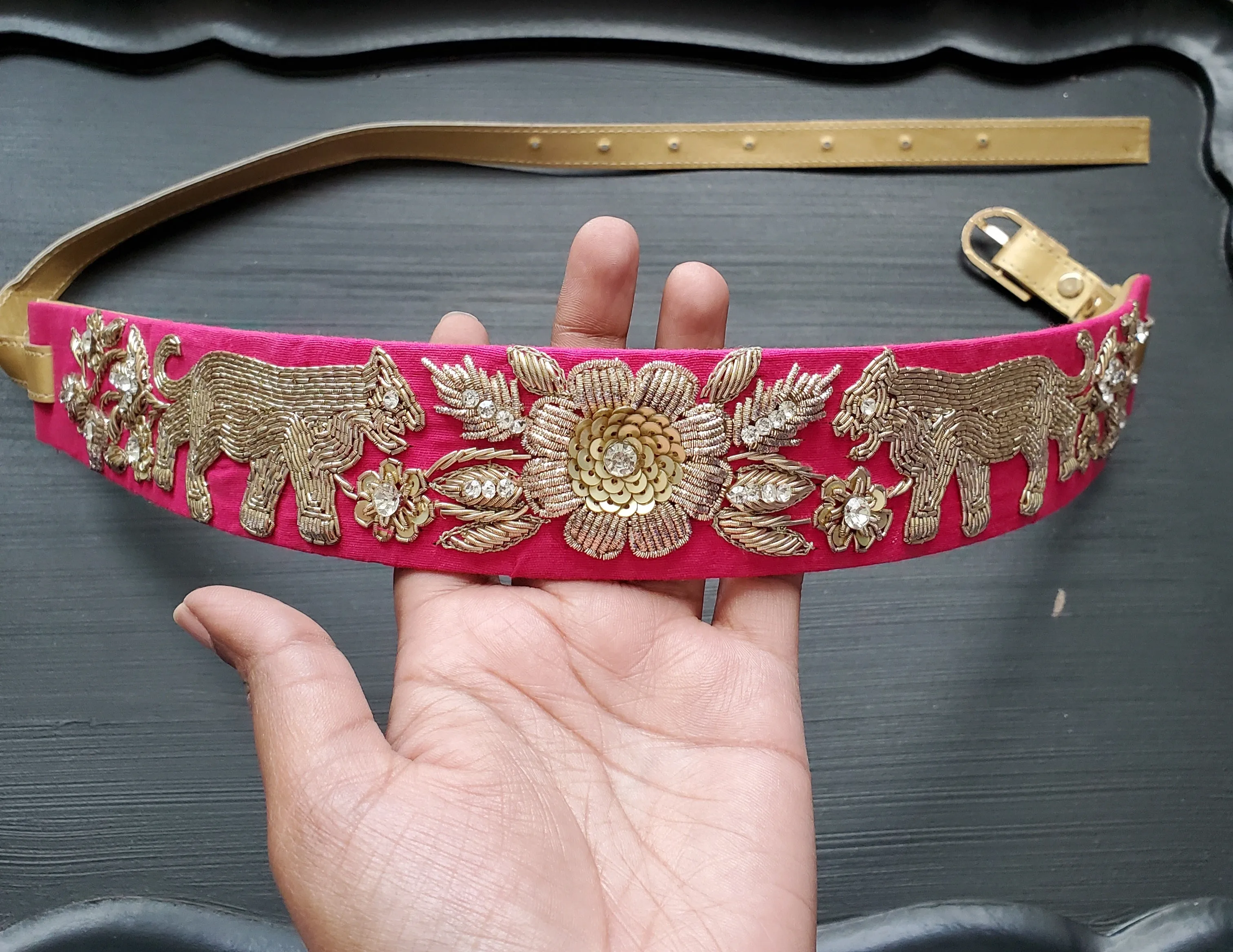 Handwork Saree Hip Belts