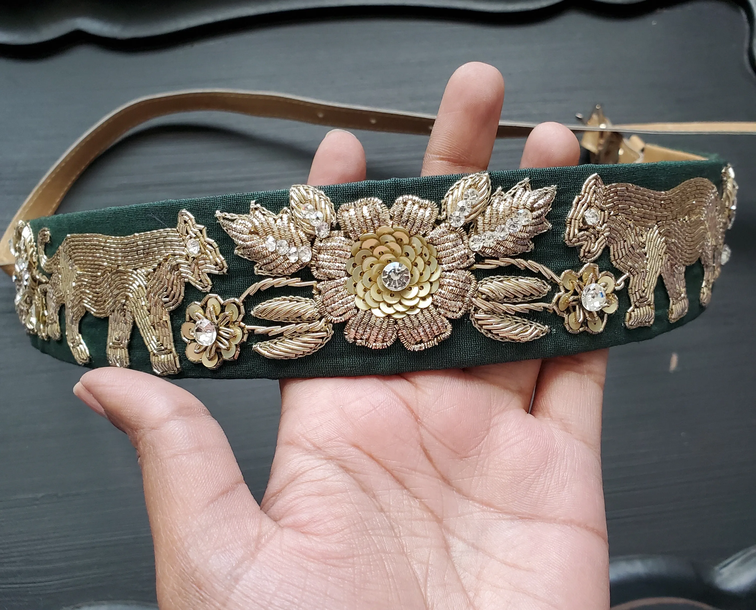 Handwork Saree Hip Belts