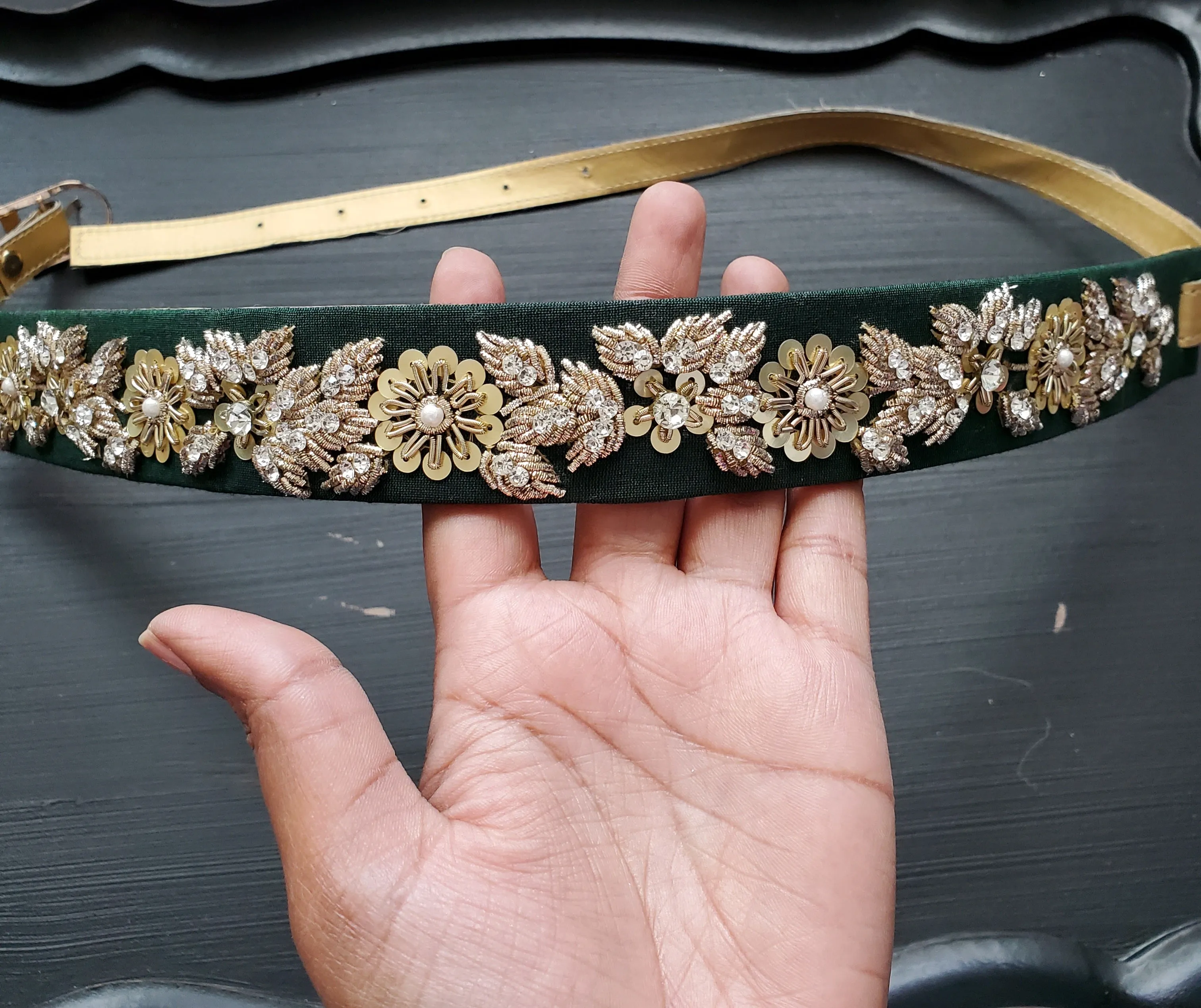 Handwork Saree Hip Belts
