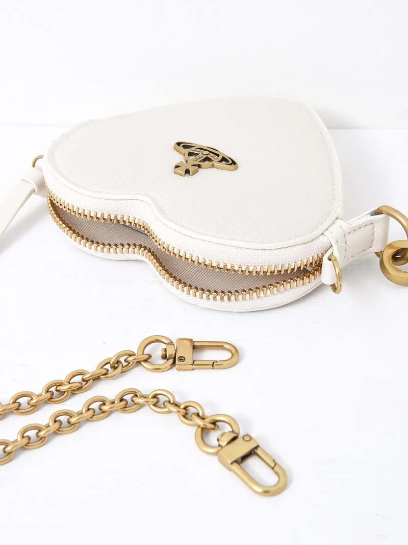 Heart wristlet