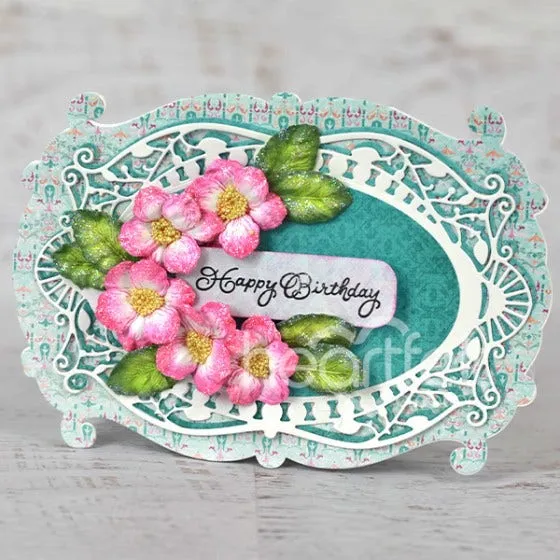Heartfelt Creations - Classic Frame Dies - Fancy Classic Oval Frame/7381**