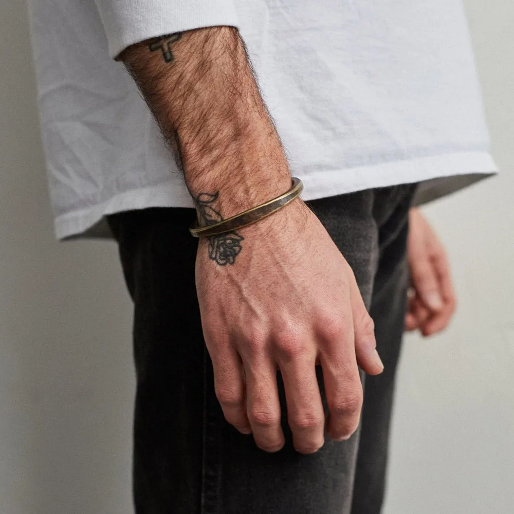 Heavyweight Classic Cuff | Brass
