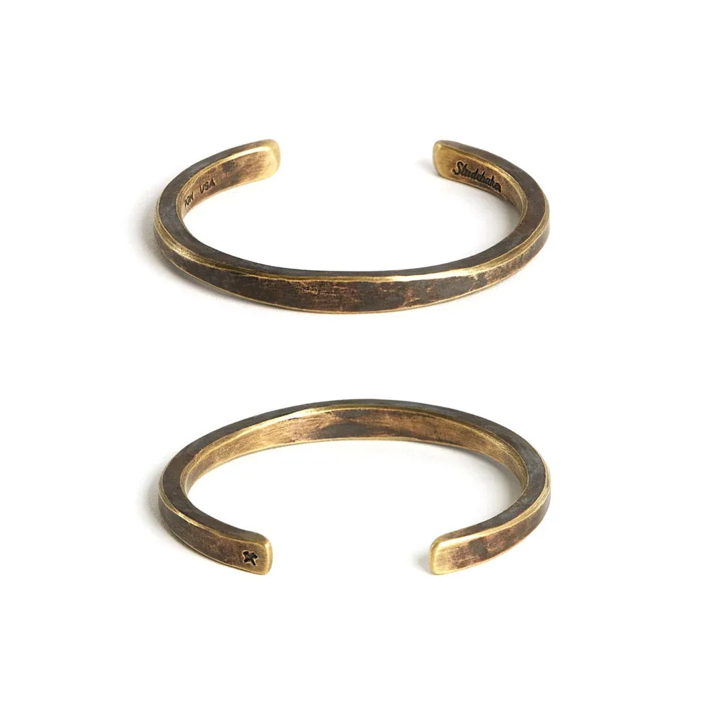 Heavyweight Classic Cuff | Brass