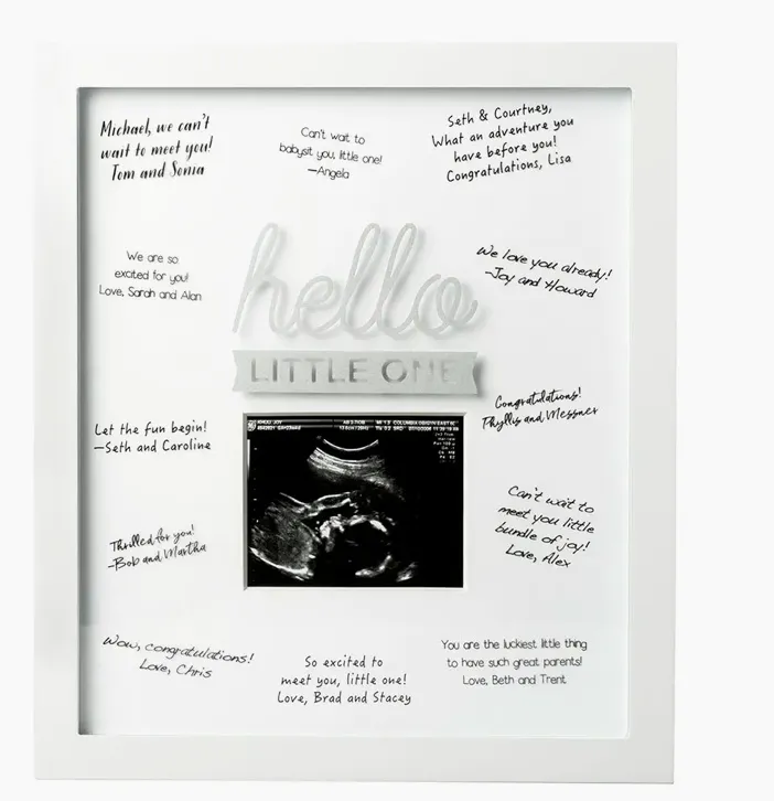 Hello Little One Sonogram Frame