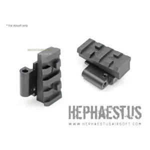Hephaestus AK Picatinny Rail Stock Adapter for GHK/LCT AK Series with Side-folding Stock Receiver