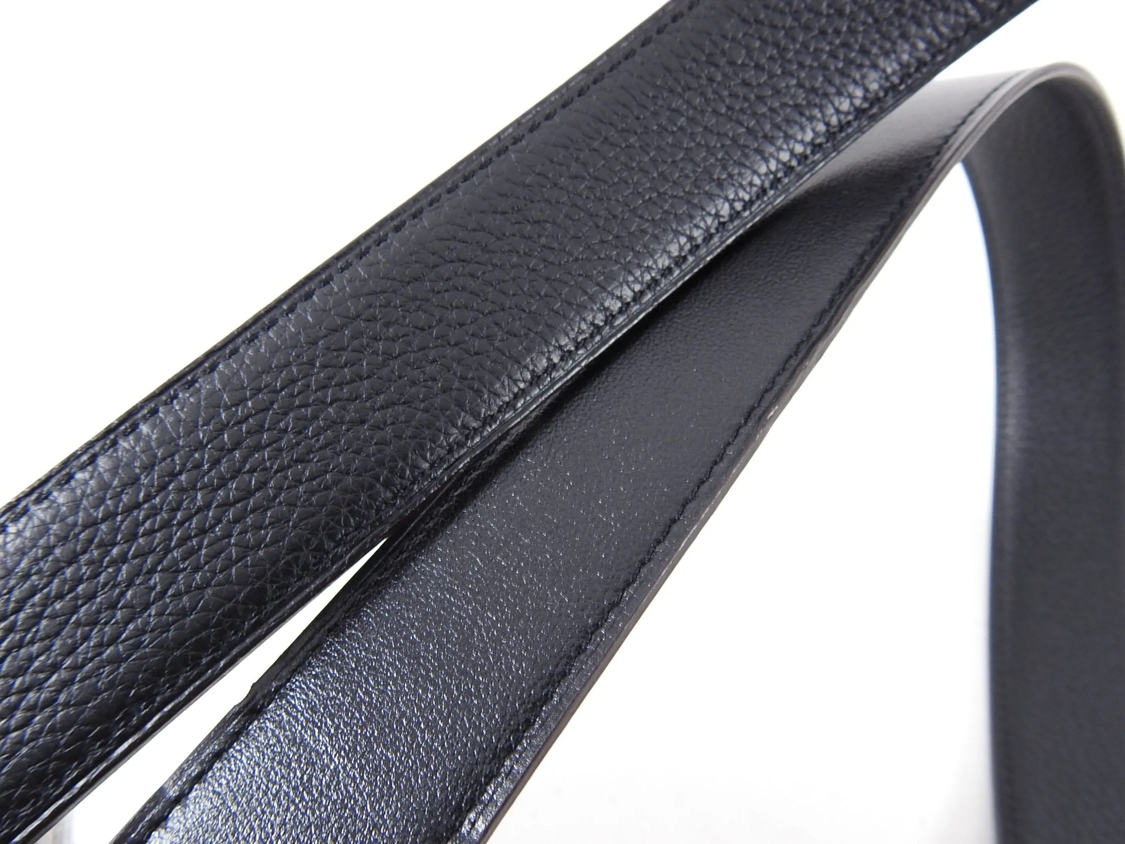 Hermes Constance H Belt Kit Black and Gold 32mm - Size 105