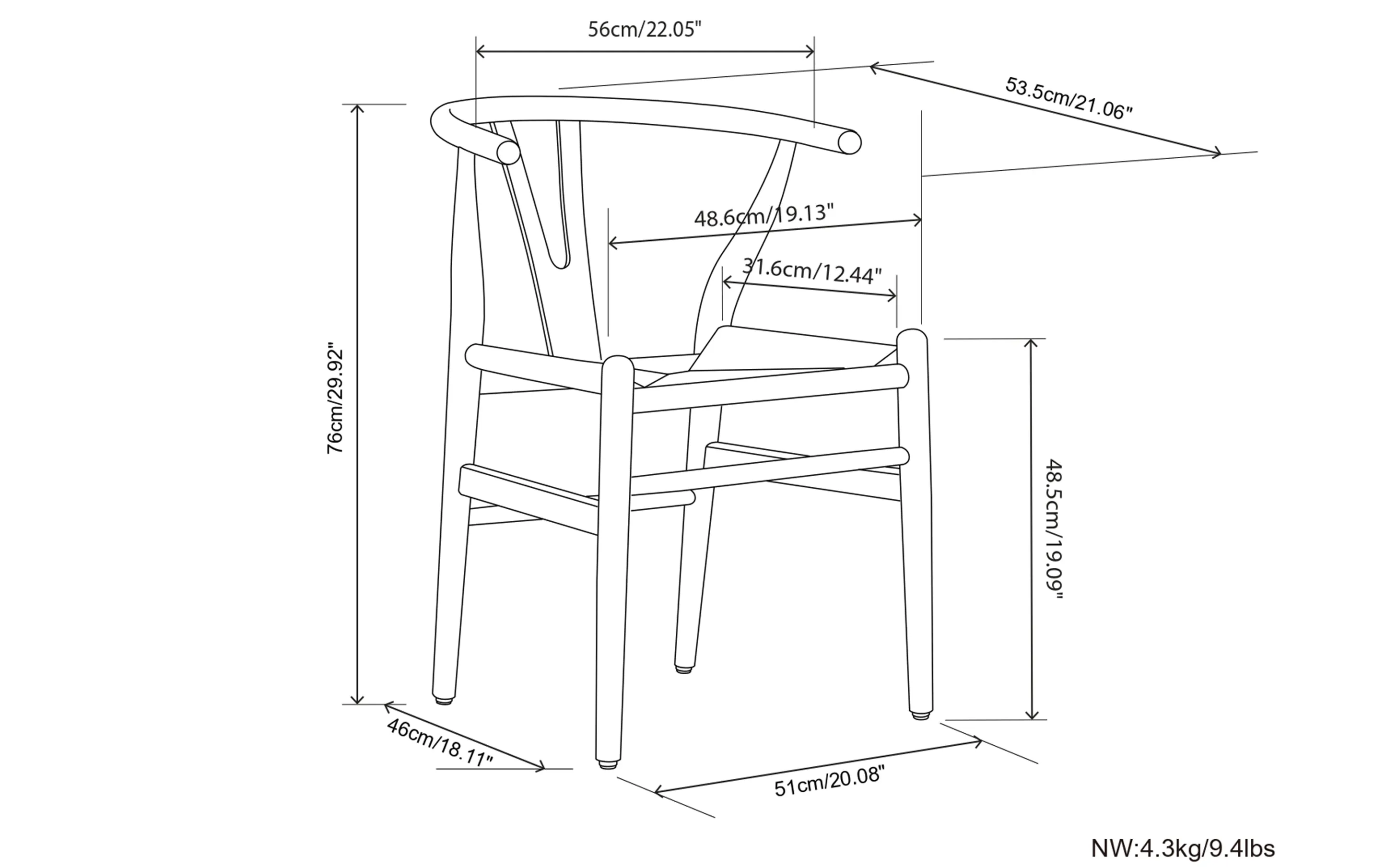 Hershey Dining Chair (Set of 2)