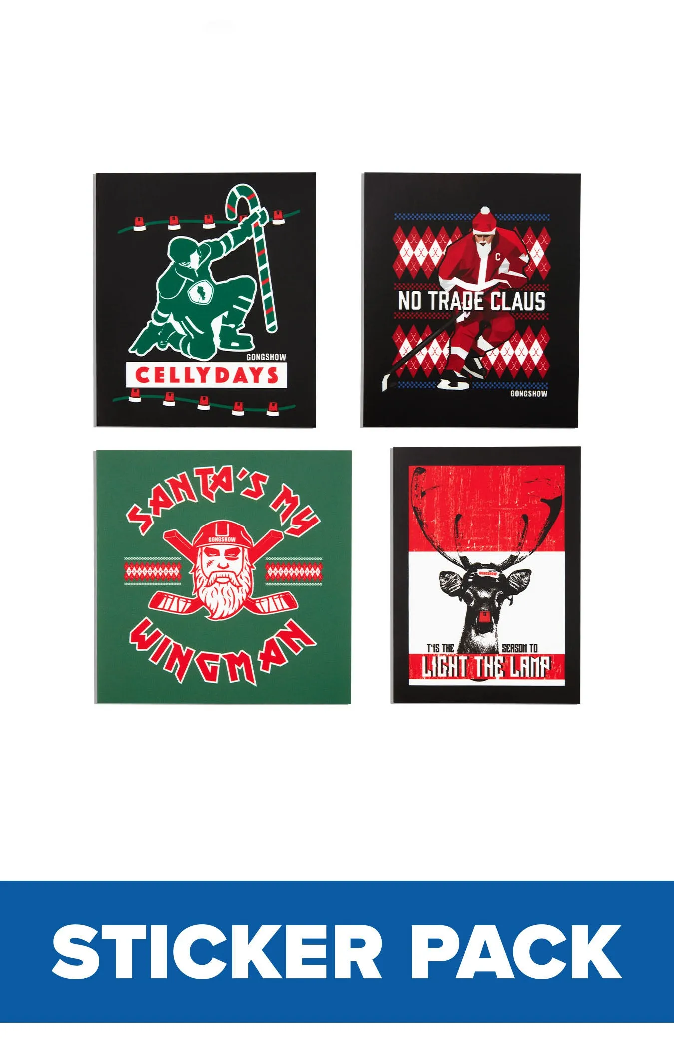 Holiday Sticker Pack - 4PK