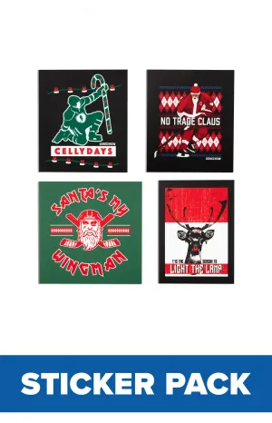 Holiday Sticker Pack - 4PK