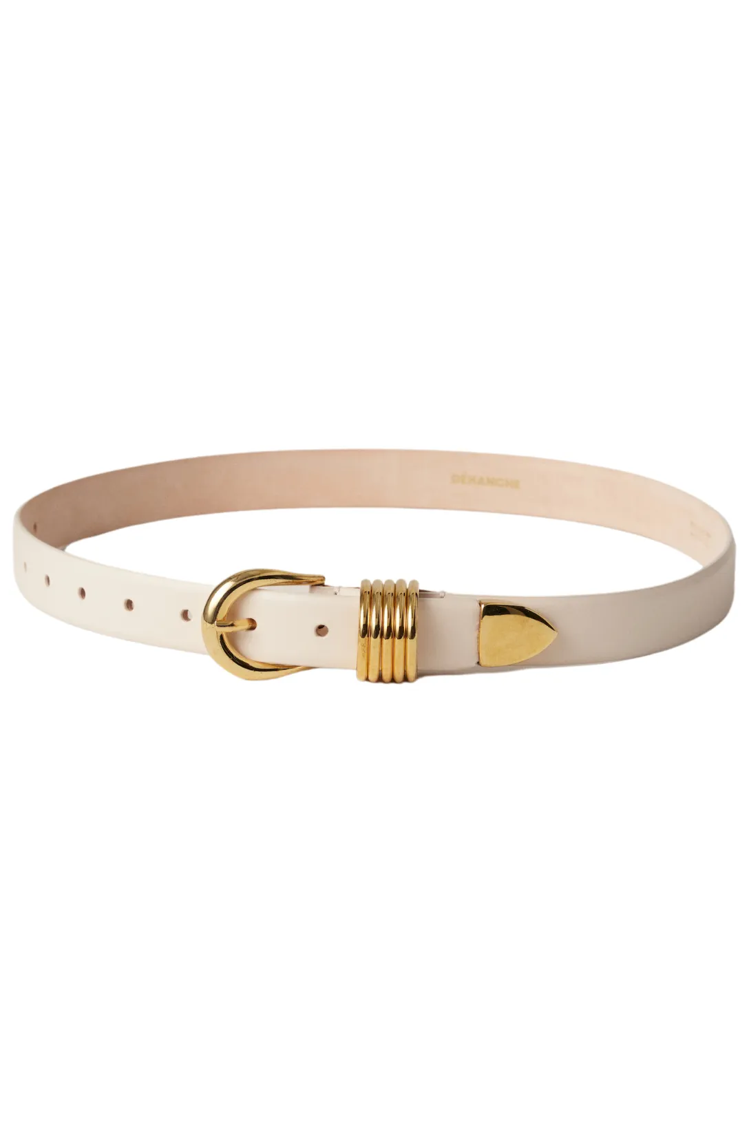 Hollyhock | Ivory / Gold
