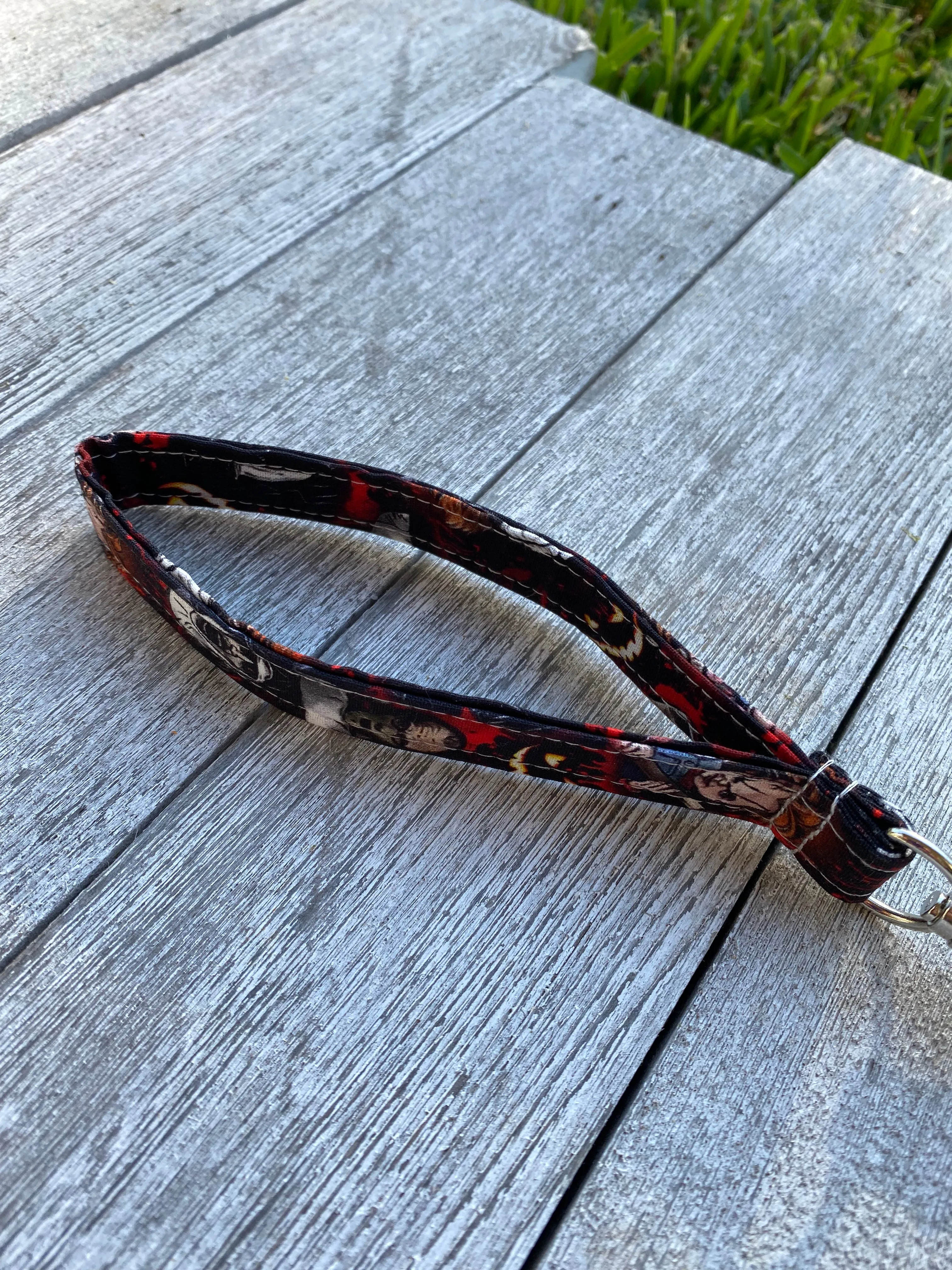 Horror Movie Key fob wristlet keychain