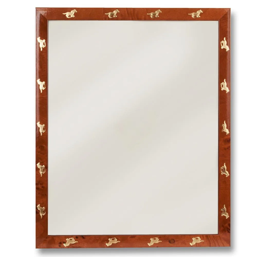 Horses Photo Frame Chestnut 8" x 10"