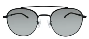 Hugo Boss BOSS 1069/F/S 003 Aviator Metal Black Sunglasses with Grey Mirror Lens