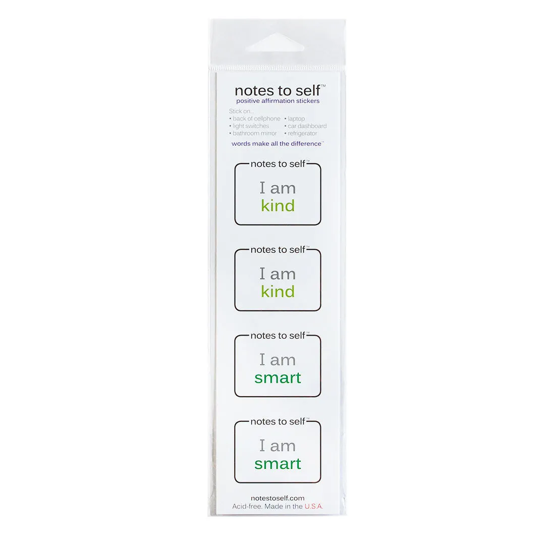 I am kind™   I am smart sticker packs