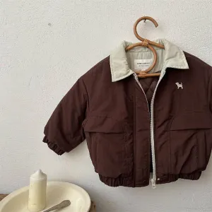 INSTOCK-Children's cotton clothes 2024 autumn and winter boys and