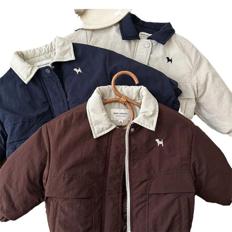 INSTOCK-Children's cotton clothes 2024 autumn and winter boys and