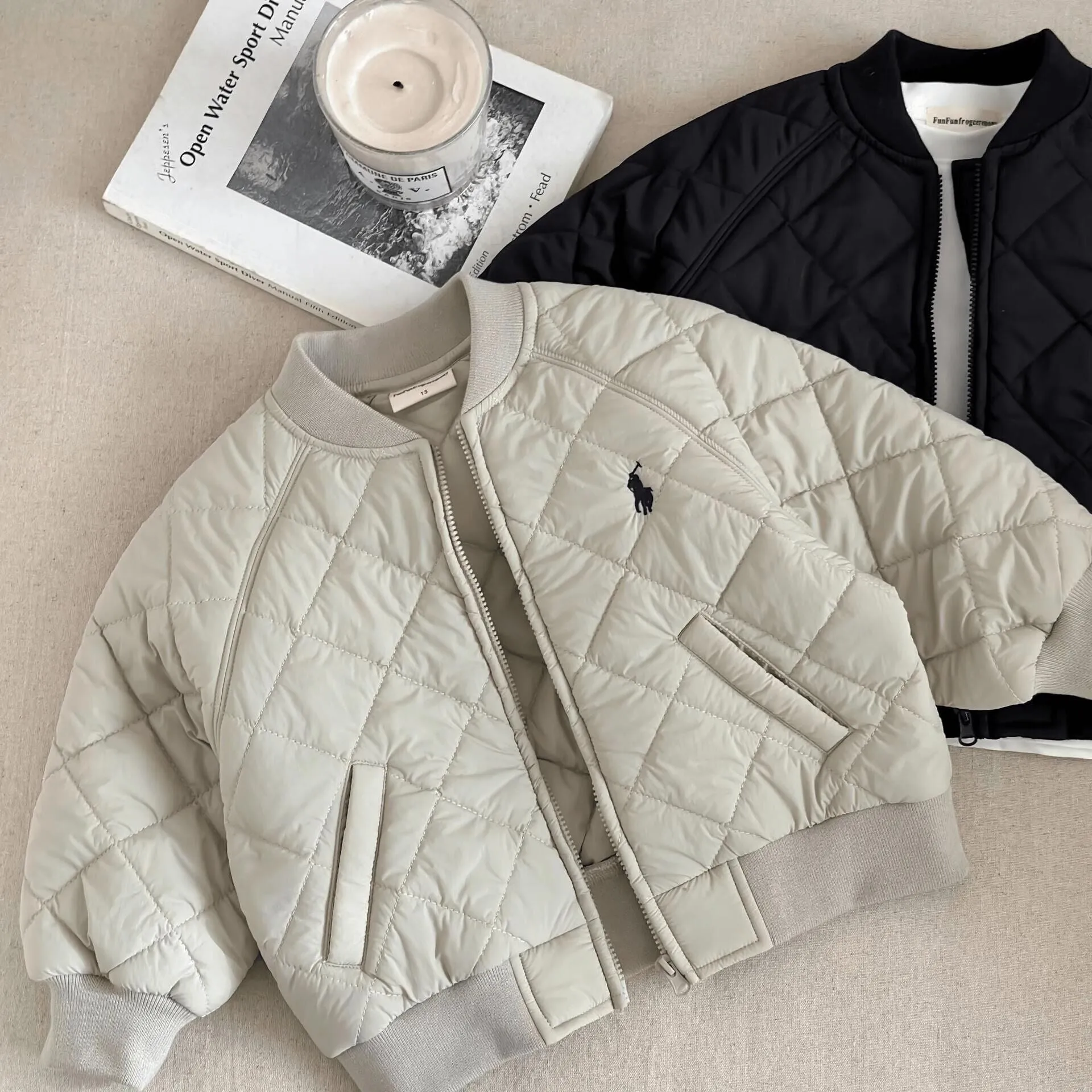INSTOCK-Children's cotton clothes 2024 autumn and winter boys and